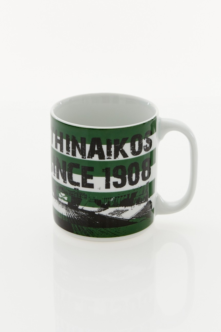 Mug Panathinaikos Leoforos Striped 325 ml