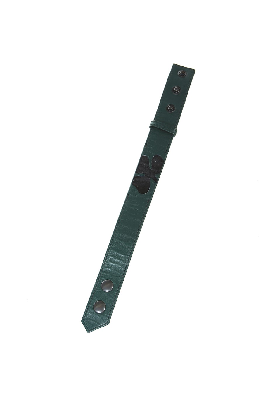 Men's Leather Bracelet Shamrock