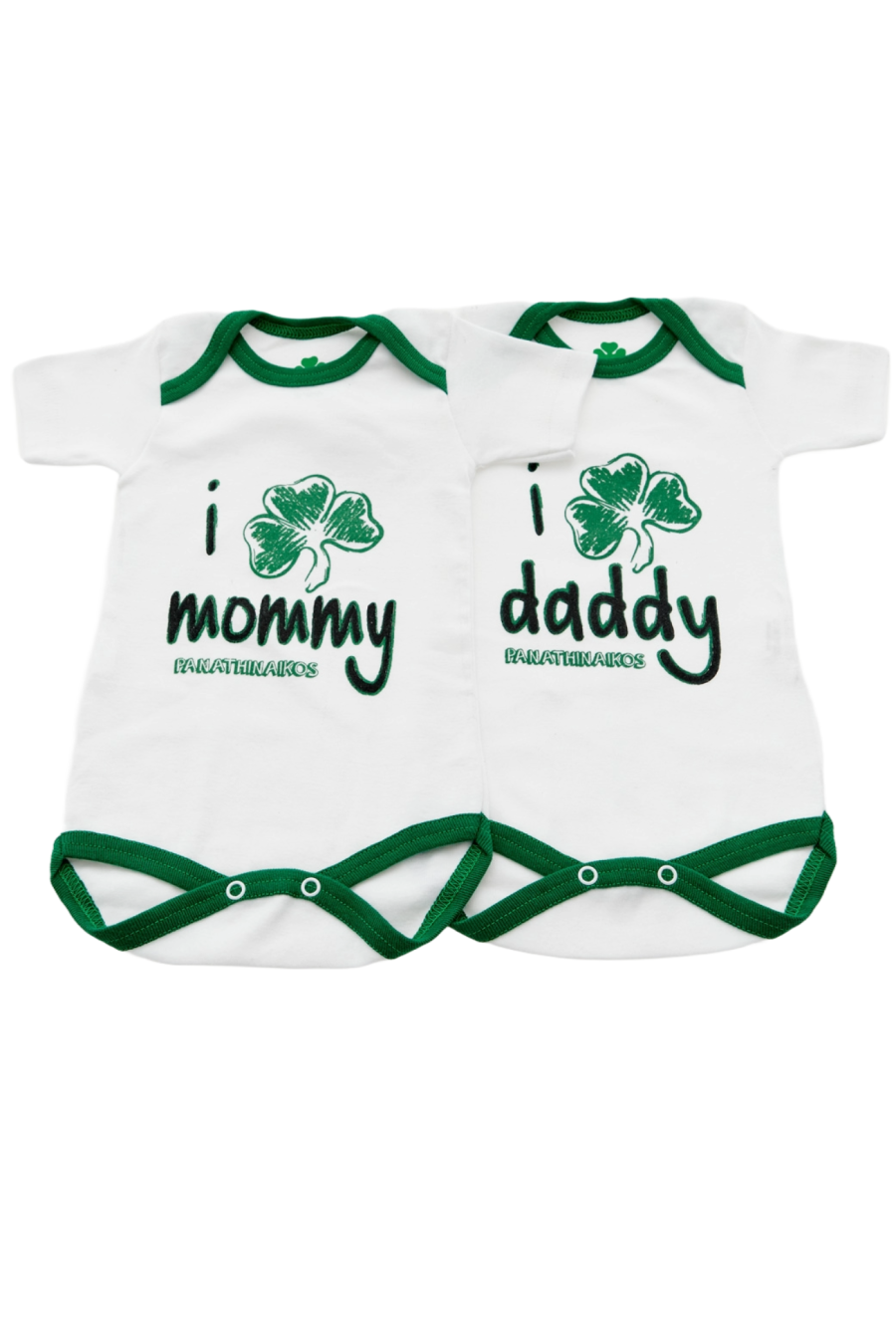 Baby bodysuits "I Love Mommy & Daddy"...