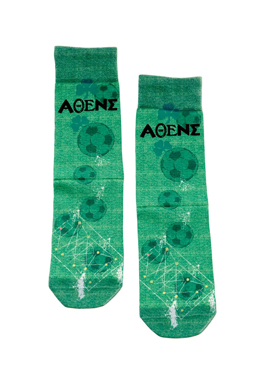 Men Socks Athens Football Field I 2
