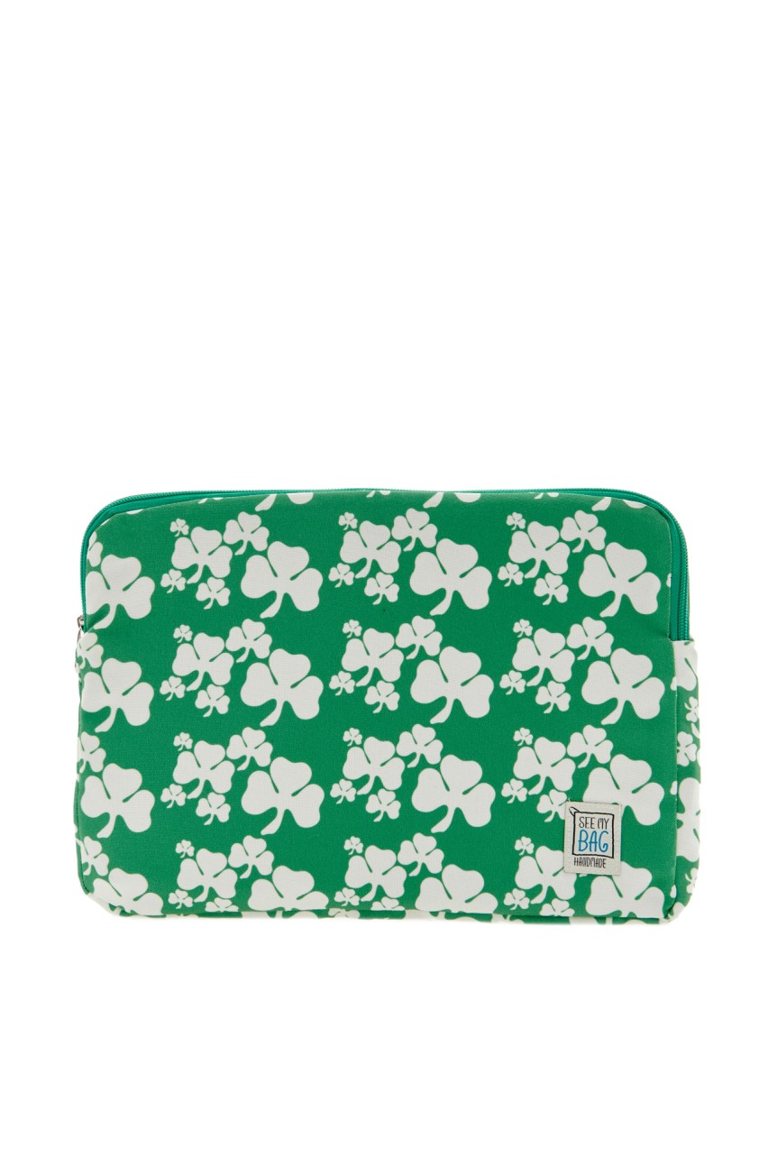 Green Fabric Laptop Case 13΄΄ PaoxSee My Bag