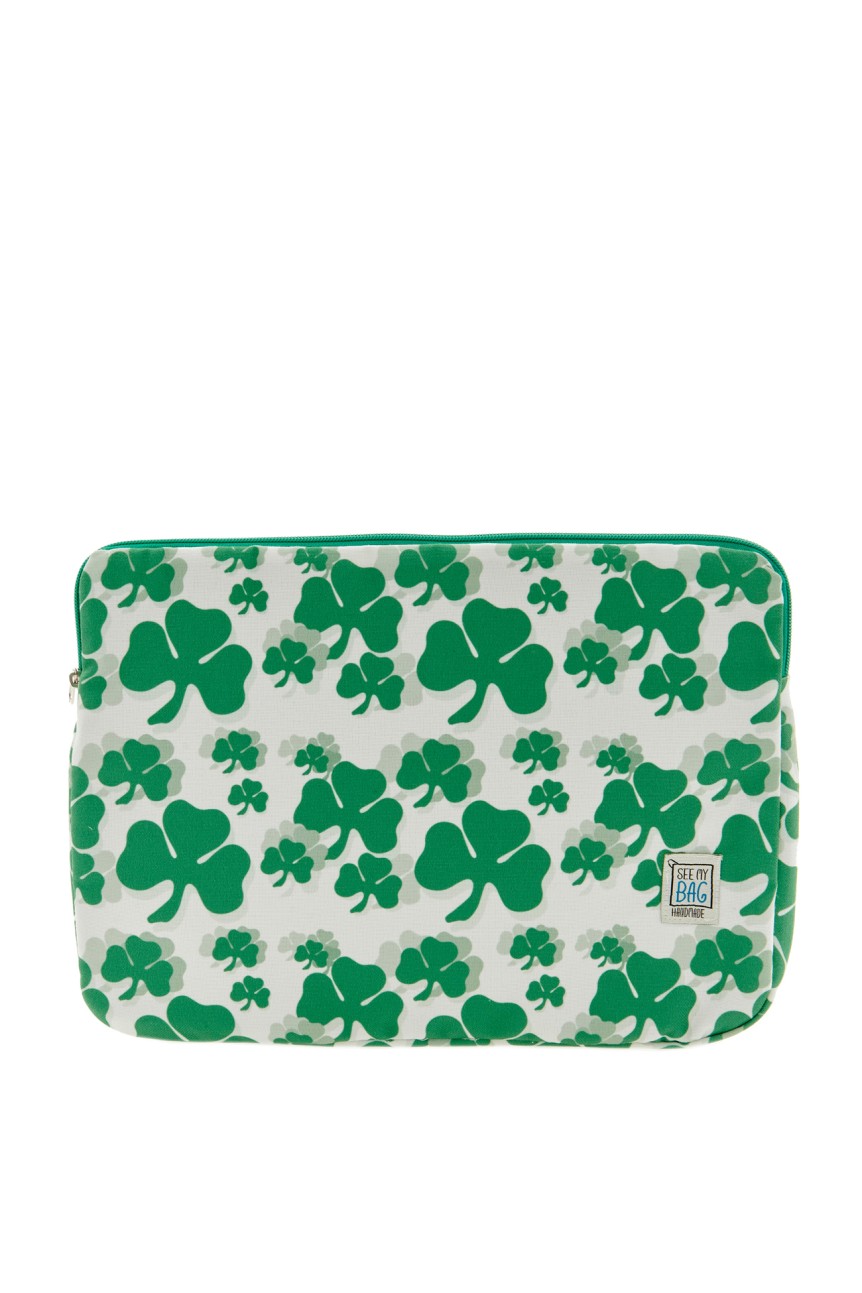 White Fabric Laptop Case 15΄΄ PaoxSee My Bag 2