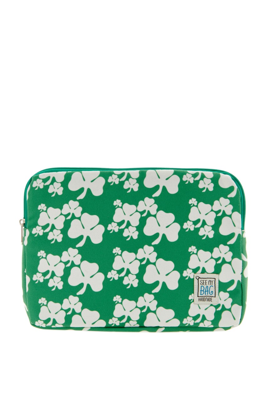 Green Fabric iPad Case PaoxSee My Bag