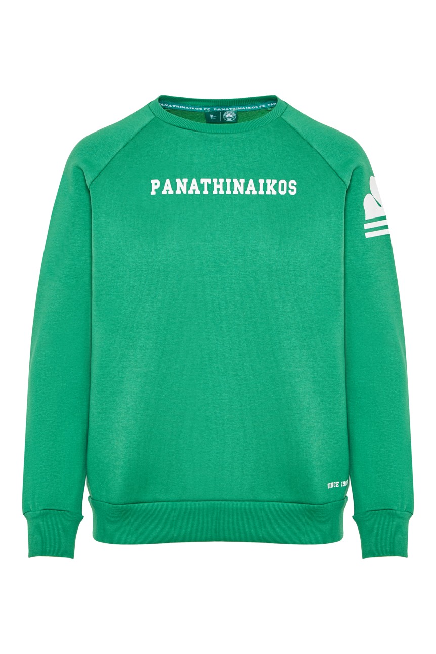 Kids Crew Neck Sweatshirt PANATHINAIKOS