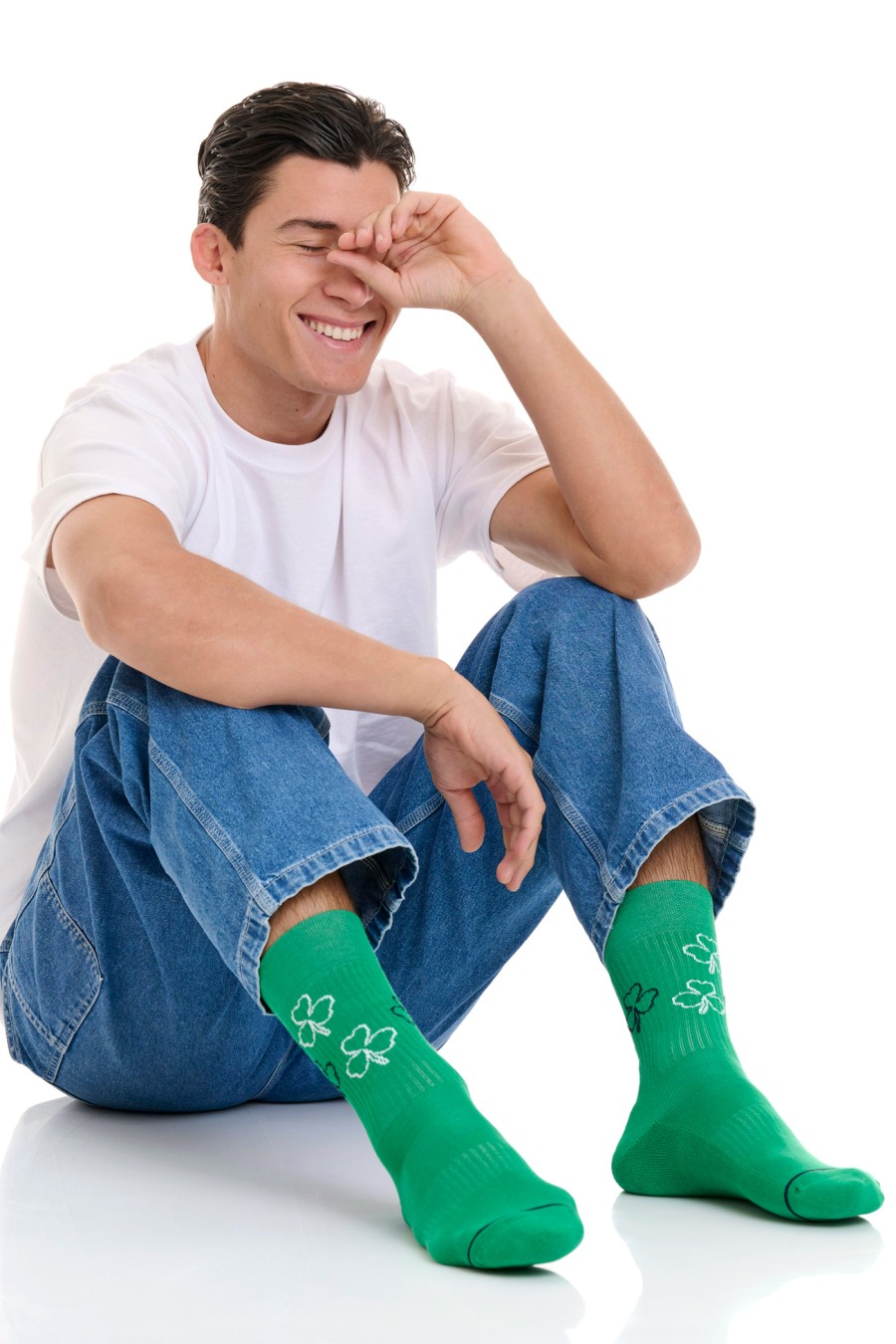 Panathinaikos Socks with mini Shamrocks