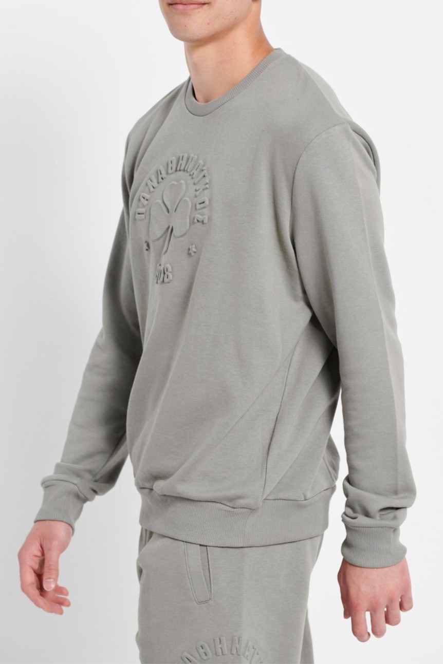 Panathinaikos Men's Long-Sleeved Sweatshirt 3D Shamrock