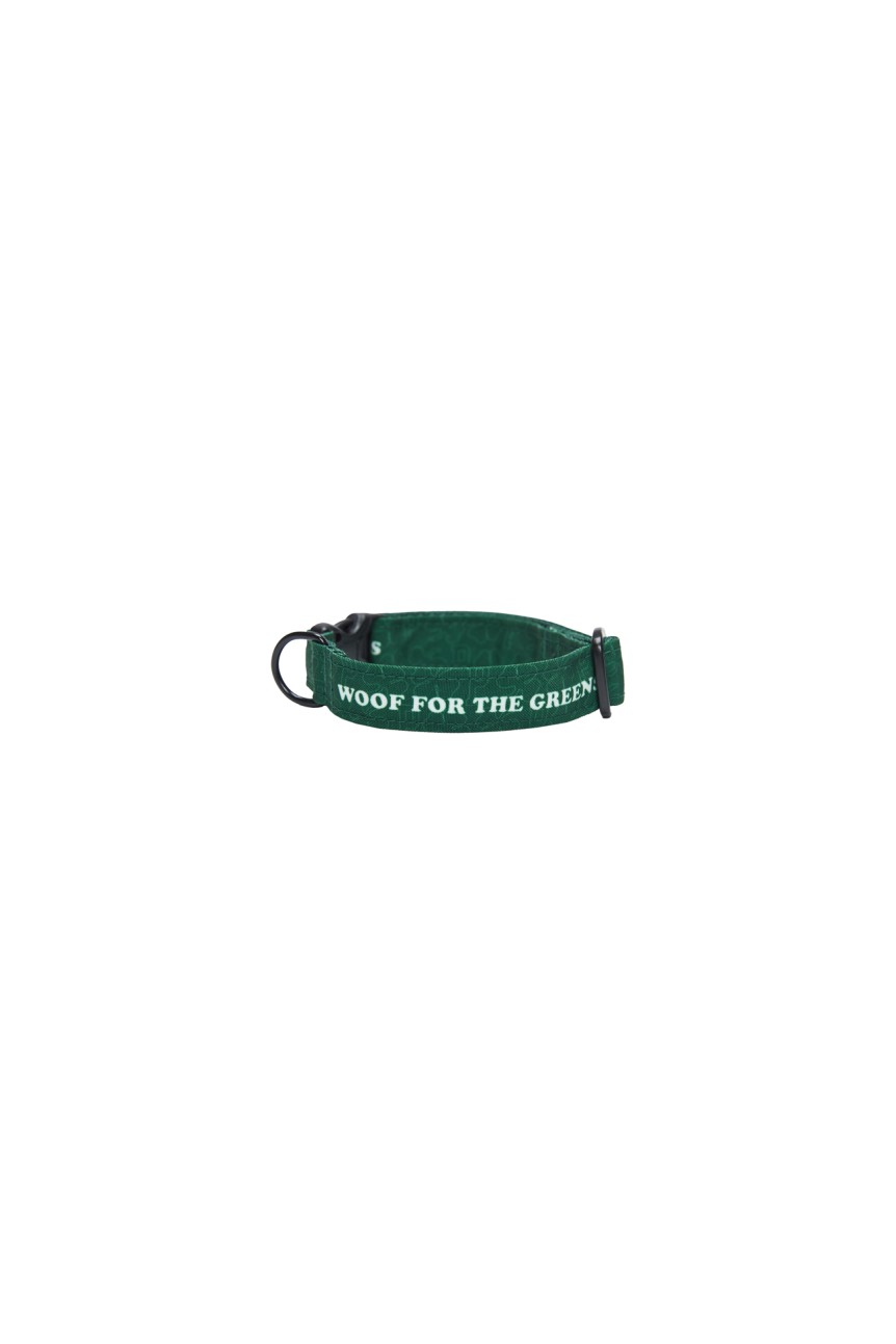Dog Collar "Woof For The Greens" Small