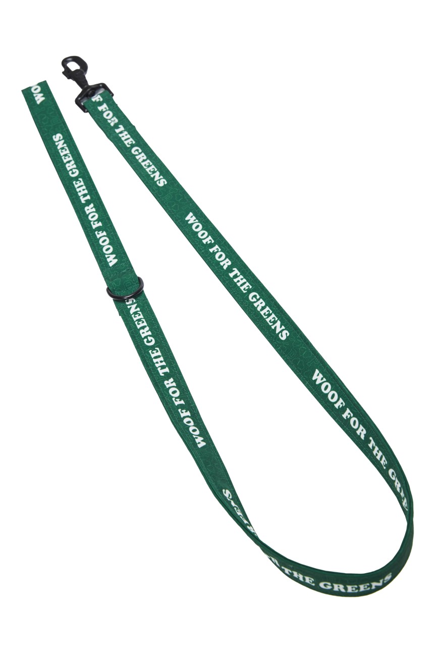 Dog Leash "Woof For The Greens" 2