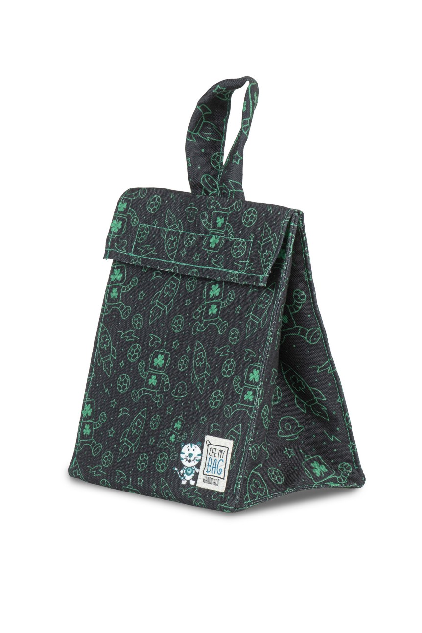 Lunch Bag Υφασμάτινο 6 See my Bag 2
