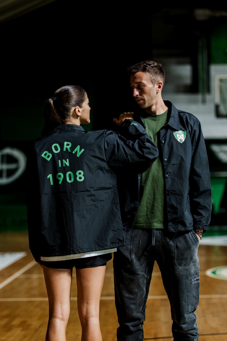 Windbreaker Jacket "BORN ΙΝ 1908"