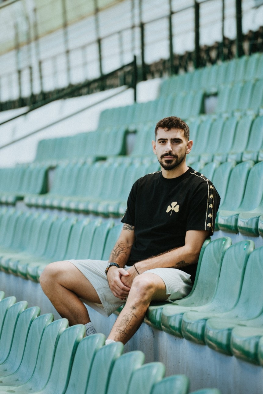 PAOFC x COPA Black Taper T-shirt
