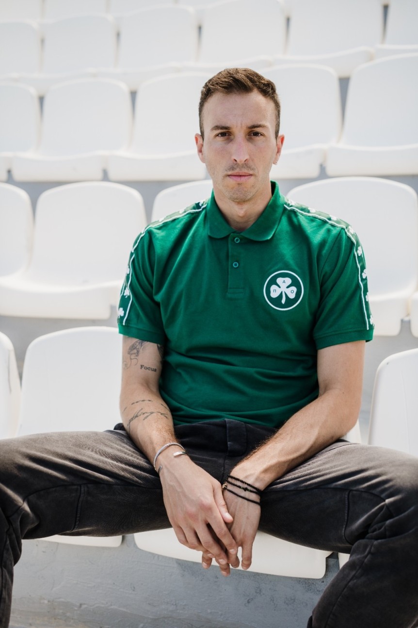 PAOFC x COPA Green Taper Polo Shirt