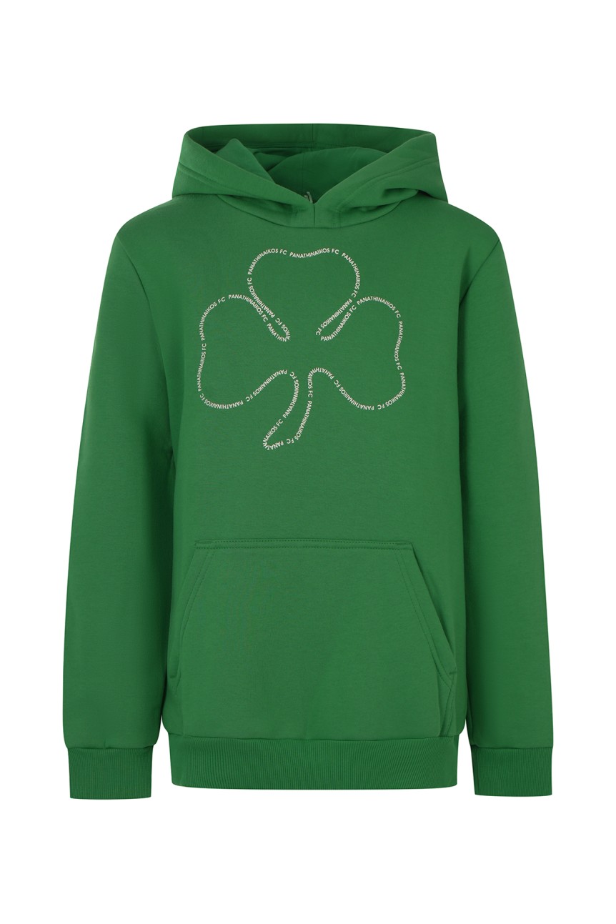Kids Hoodie "Panathinaikos FC Shamrock"