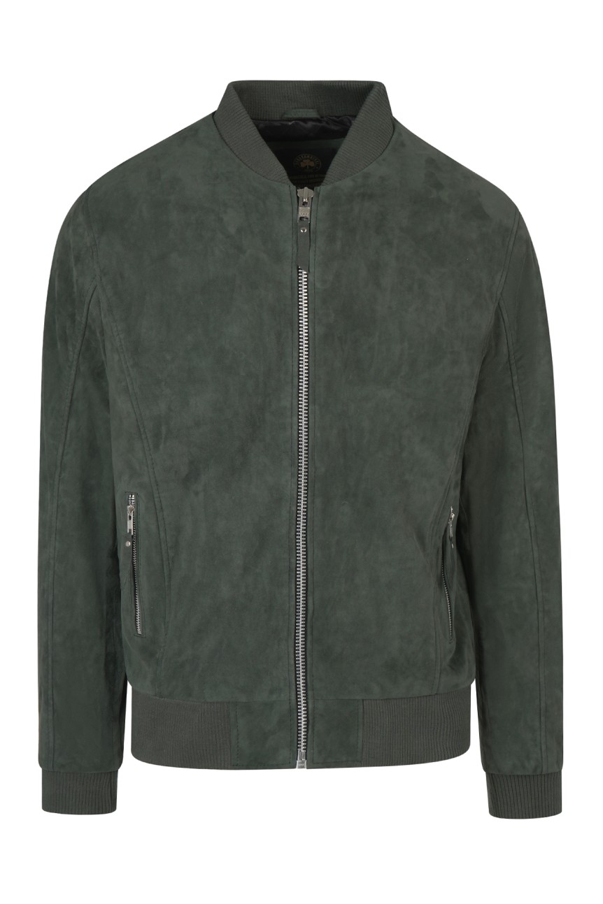 Green Suede Jacket "1908" - Limited Edition