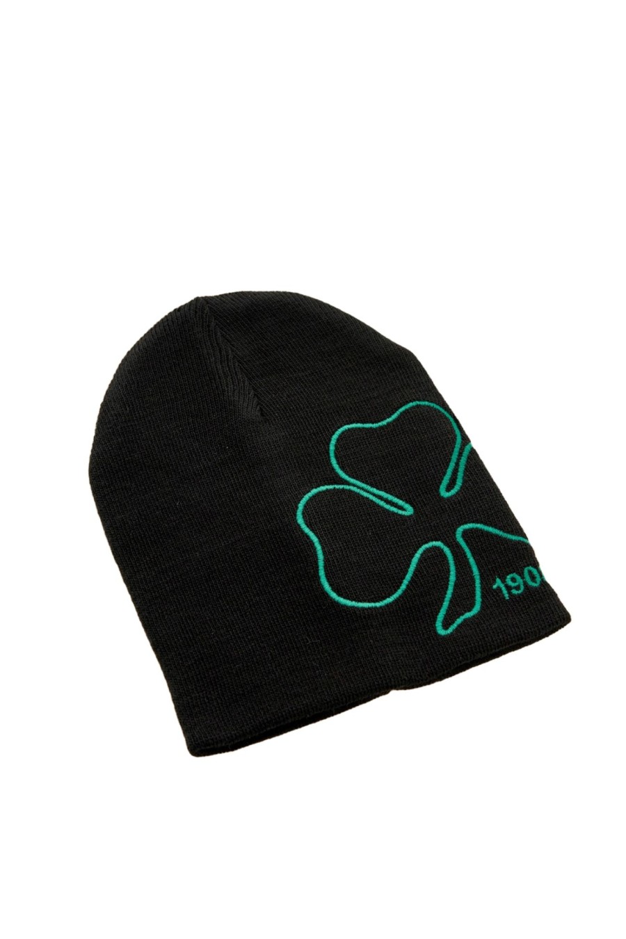 Beret Embroidery Clover 1908 (Black)