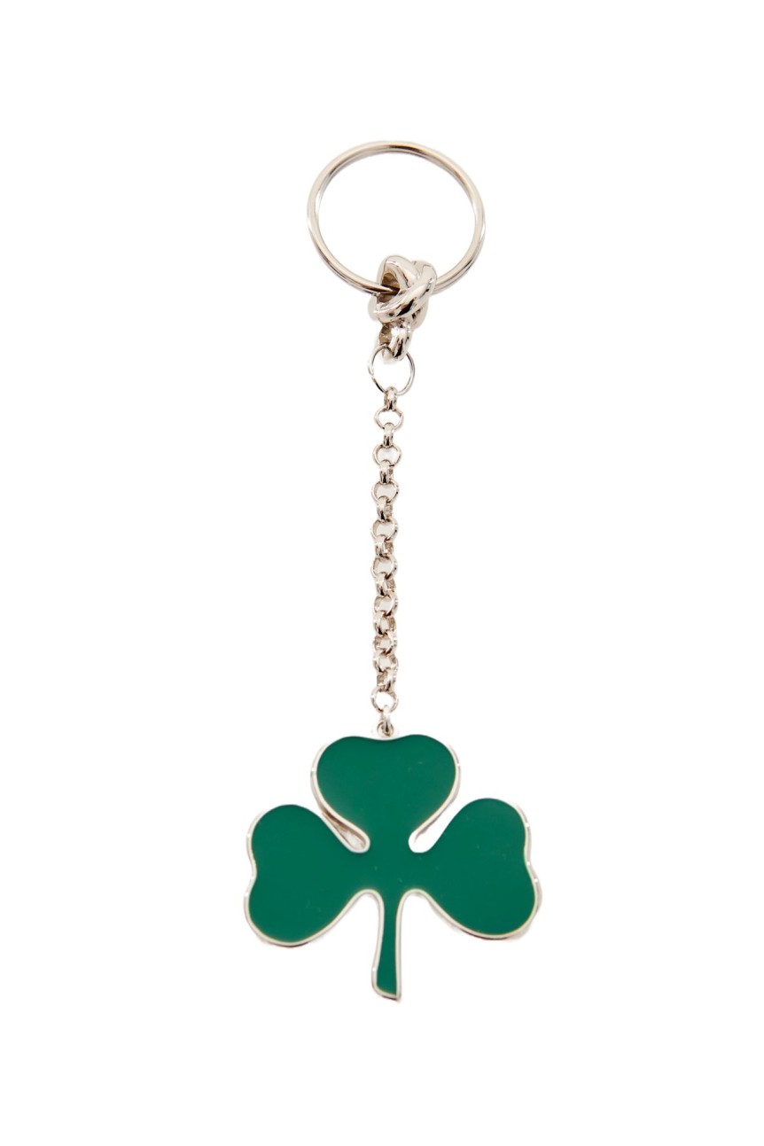 Metallic Keychain Shamrock