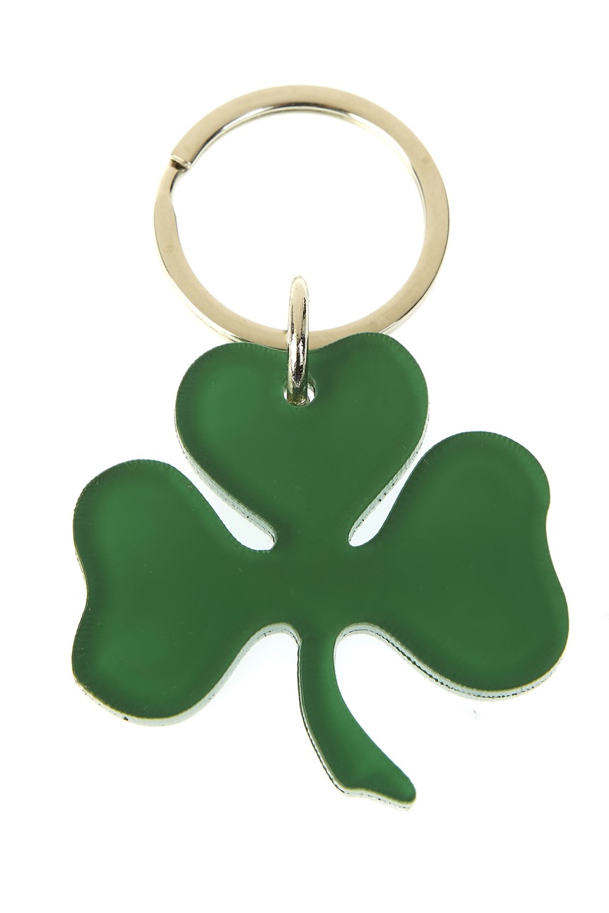 Shamrock Keychain Plexiglass 2